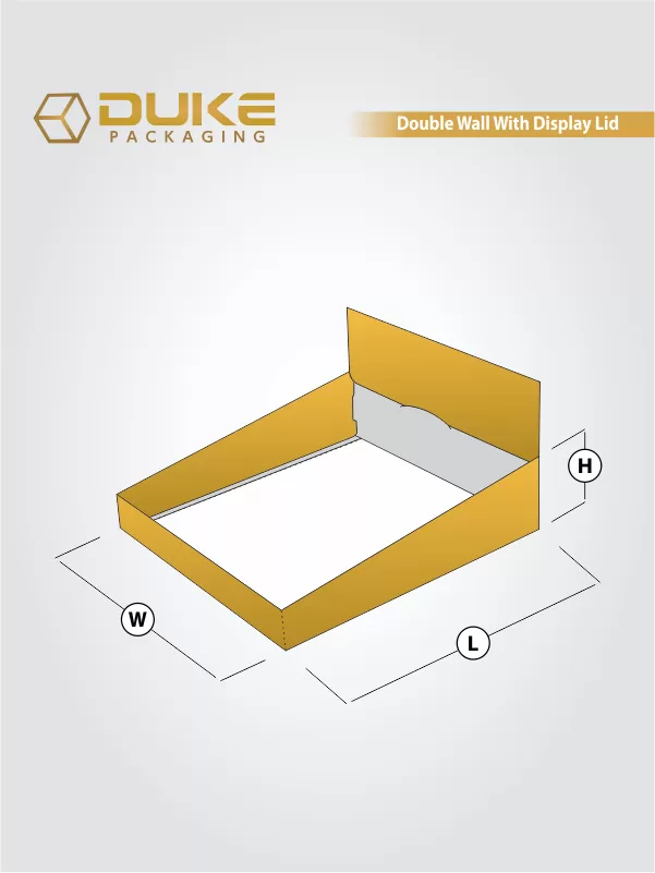 Double Wall with Display Lid Boxes