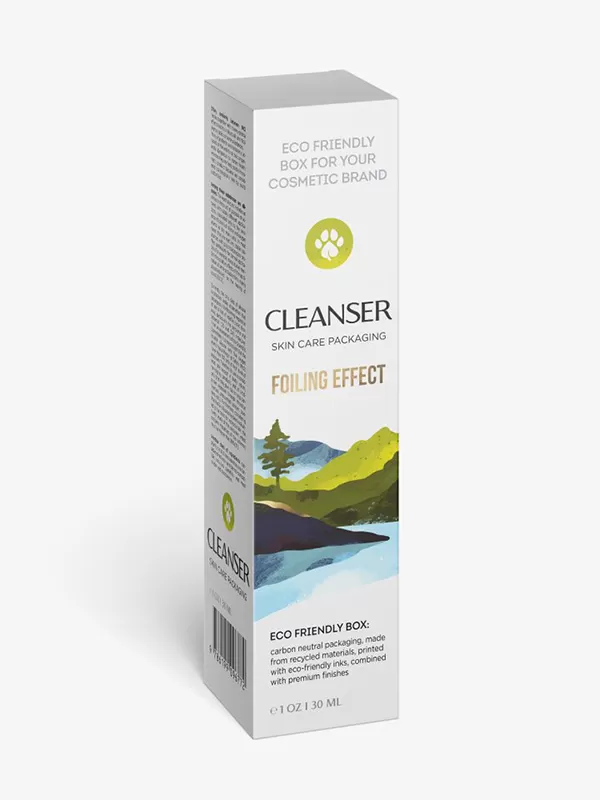 Cleansing Cotton Packaging Boxes