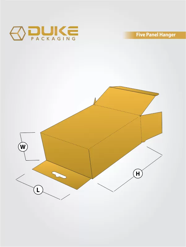 Five Panel Hanger Boxes
